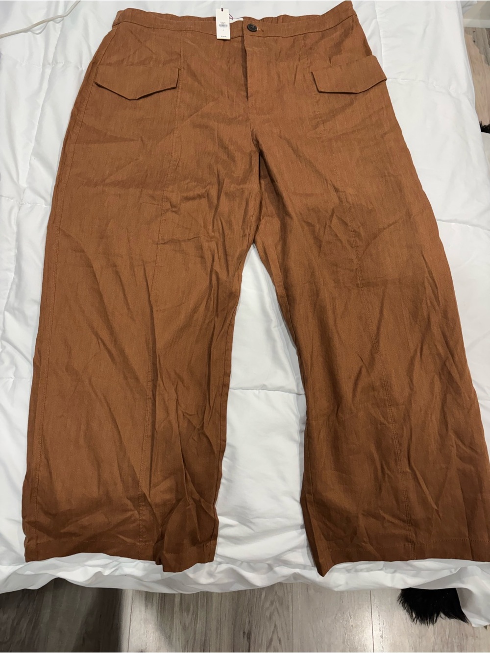 Women’s Wide-Leg Chino Pants - Banana Republic